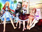 【今日のレア様】おみあしさんで 盛り上がるの…♪