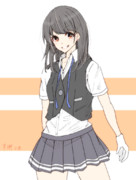 早潮さんとお絵描き練習