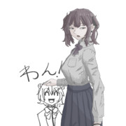 花梨パイセンと犬