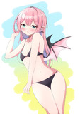ピンク髪の女の子