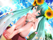 【ちびミクちゃん萌えリンク】重ね合う 足指さん…♡