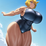 {AI}ウマッチョ娘