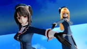【MMD艦これ】高雄さん、愛宕さんのNostalgic：リハと違うので～静止画1