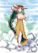 チドリミドリガイ擬人化