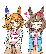 フクちゃん先輩にラブレター（友情）を渡すマチタン