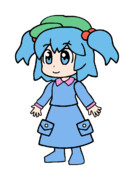 273 ぴちゅーんにとり【東方Project 立ち絵素材 PNG】