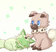 ニャオハとイワンコ