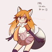 アカギツネちゃん