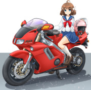 羽音ちゃんとNR750