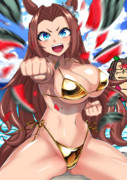 カワカミプリンセス金ビキニスイカ割り