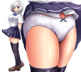 浜風のスカートの中