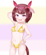 ゴールデンなニシノフラワーちゃん！