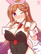 わんどろバニーの夕暮