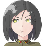 九八式軍服を着る黒潮