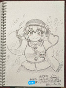 【例大祭20】スケブでこいしちゃん描きました！✨