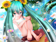 【ちびミクちゃん萌えリンク】足指さんだよっ♡