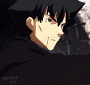 切嗣（アニメ24話「最後の令呪」4分23秒スクショ）2023.5.9投稿