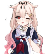 あっかんべー夕立