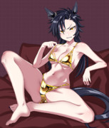 エアシャカール金ビキニ