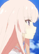 謎の美少女パート2その34（アニメ3話OP1分6秒スクショ）2023.5.13投稿