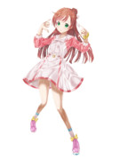 【プリキュア絵】ましろんのラバー私服が尊すぎる件♪(透過加工)