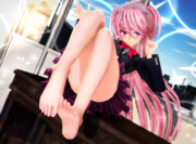 【織木野学園シリーズ】さくらお姉さんの 見せるおみあしさん…♡