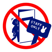 ふぉんピクトグラム04_関係者以外立ち入り禁止