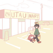 テトさんとコンビニ