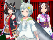 トレ「勝負服に新しくアクセサリーを付けたよ」