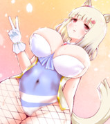 タキオンの実験により再本格化したバニーハッピーミーク【skeb納品