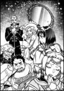 【仕事絵】異世界冒険ガイド きみならどうする!? 街での冒険