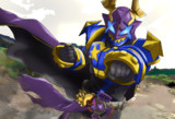 仮面ライダーバッファ　モンスターゾンビフォーム（ジャマ神）