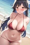 赤いビキニ潮ちゃん