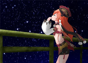 星空と煙緋ちゃん