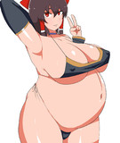 太りすぎて妊婦に間違われるRU姉貴