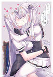 キスに夢中になり過ぎて提督の声が全く聞こえてないお冬さんと涼月