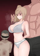 合宿先で悪さして捕まった部員達と引き換えに取引に応じてしまうモブっぽい顔のマネージャーささらさん