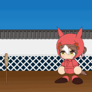 【GIF】殿下スリケン修行