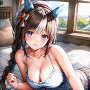 【AI】ベッドの上のタルマエ