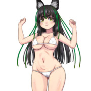 白ビキニ丁子さん