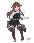 荒潮『うふふ、補給まだぁ？』