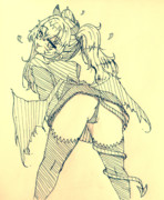 「やーん♡何見てるの～？」