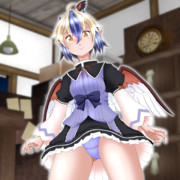 [東方] 名無しの本読み妖怪にミニスカ穿いて貰った