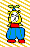 ケダモノのお面を被るラッピー