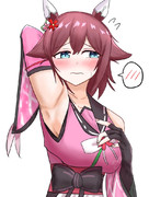 チヨノオーの…脇