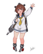 雪風『しれぇー！こっちこっち！』