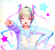 指さしする 超てんちゃん【MMD超てんちゃん】