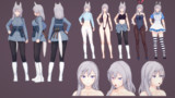 【キャラ配布】アウロラ・E・ユーティライネン