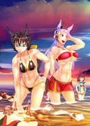 夏が終わるまで水着ウマ娘（6/1）