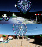 【MMD】遊園地ステージ